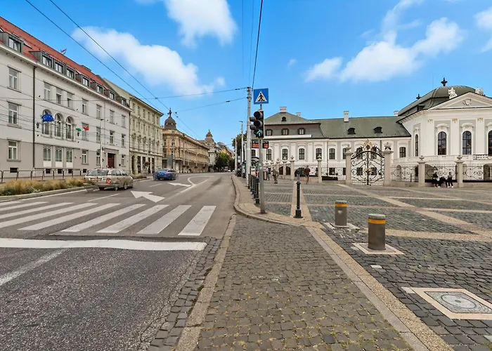 Moderny Prezidentsky Vedla Palaca S Vyhladom Bratislava